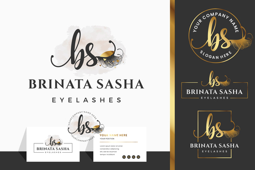 Brinata sasha eyelashs vector
