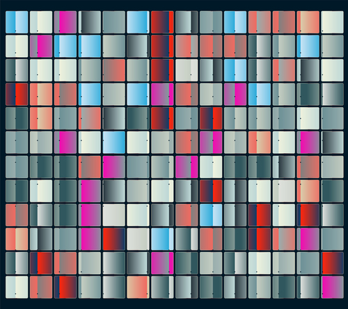 Multicolor collection vector