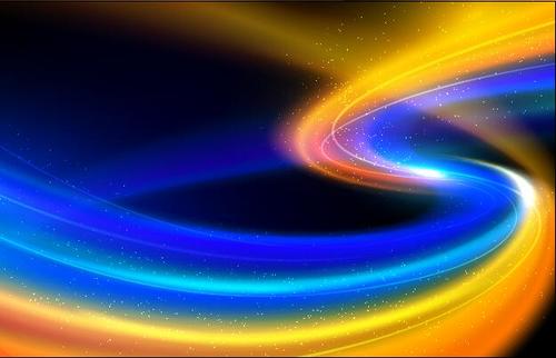 Rainbow abstract background vector