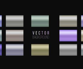 Set elegant colorful gradient vector