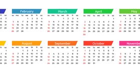 Vector Calendar free download, 2314 free vector files