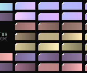 Sticker colorful gradient vector