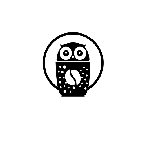 Cartoon owl logo vector free download