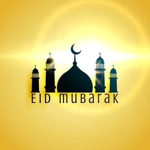 Eid mubarak vector