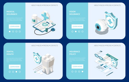 Medical device introduction card vector
