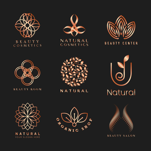 Natural abstract logo vector