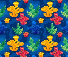 Polypite seamless background pattern vector