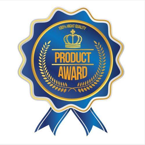 Proruct award badges vector