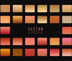 Red gray gradient swatches vector