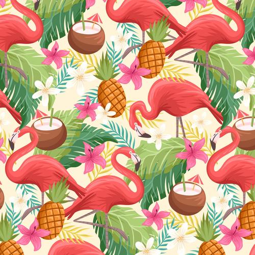 Seamless background pattern vector