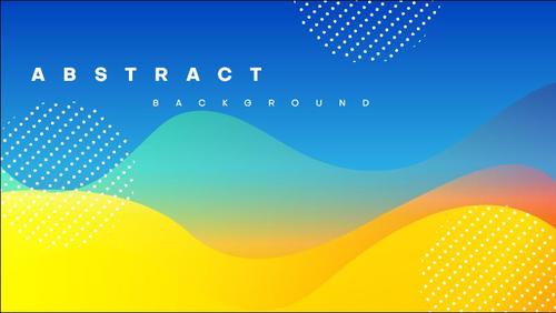 Two colors abstract background vector