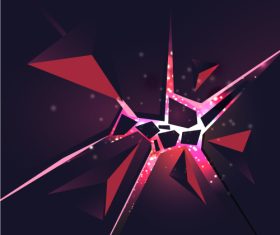 3d abstract background vector