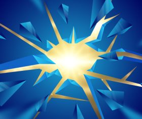 Breaking abstract background vector