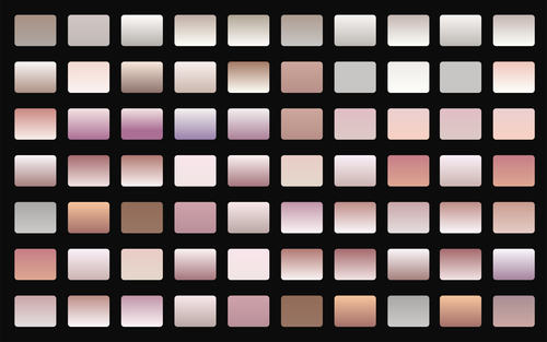 Color gradient vector