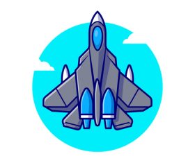 Combat aircraft vector