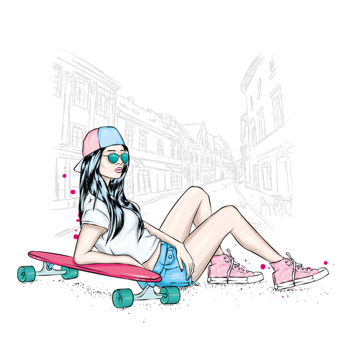 Fashion style vector
