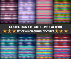 Fine stripe seamless pattern vector