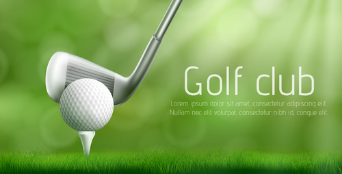 Golf clubs and golf vectors