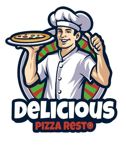 Pizza chef vector free download