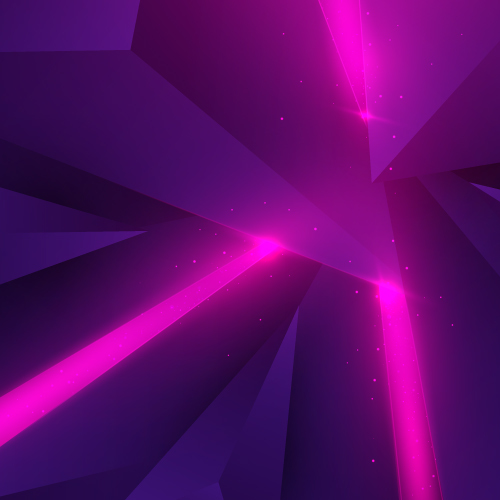 Purple 3D abstract background vector