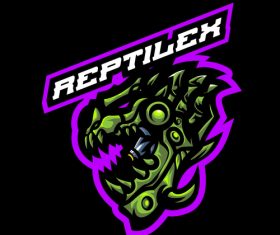 Reptilex logo vector