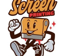 Screen printing vector