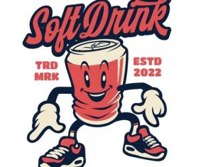 Soft drink vector