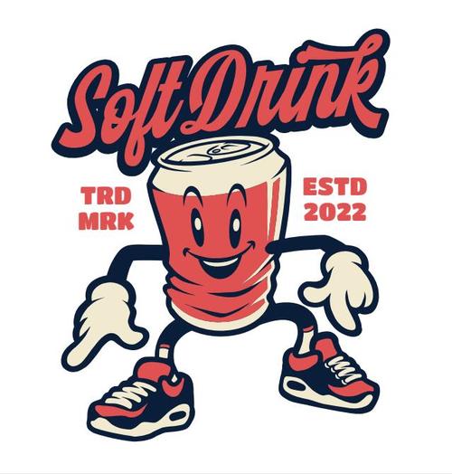 Soft drink vector