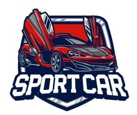 Sport car vector