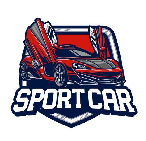 Sport car vector