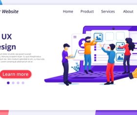 UI UX design illustration vector