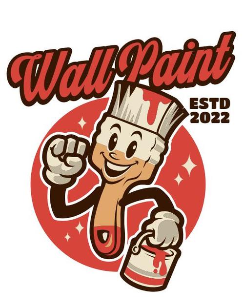 Wall paint vector