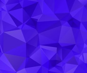 Abstract blue geometric background vector