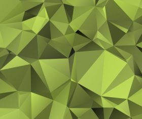 Abstract grass green geometric background vector