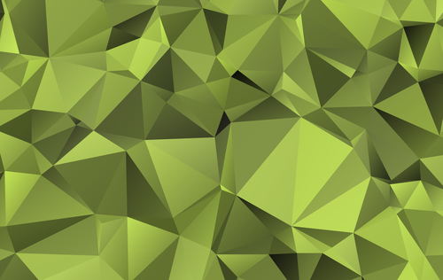 Abstract grass green geometric background vector
