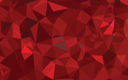 Abstract red diamond block background vector