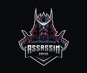 Assassin icon vector