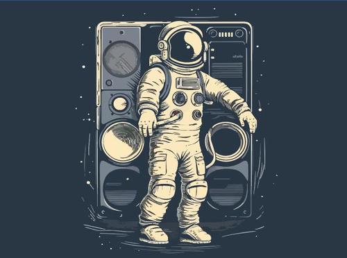 Astronaut vector
