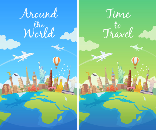Banner travel time vector