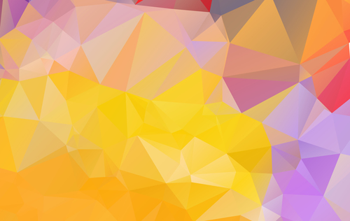 Bright purple and yellow abstract vector background gradient
