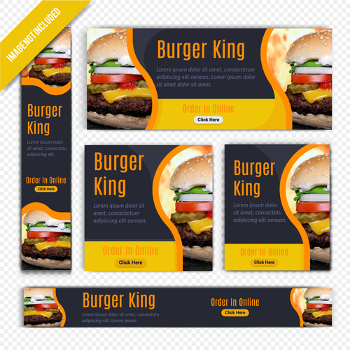 Burger king vector