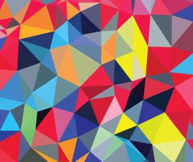 Colorful diamond abstract background vector