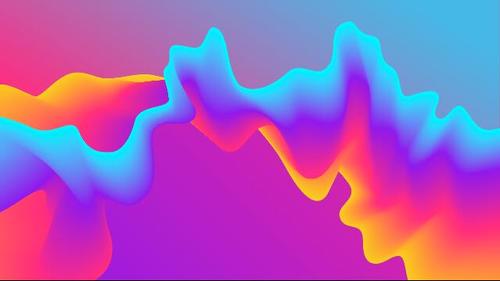 Flow liquid abstract background vector