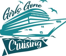Girls gone cruising vector