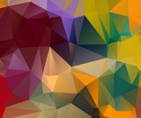 Gradient diamond four color abstract background vector