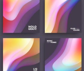 Hologra abstract background vector