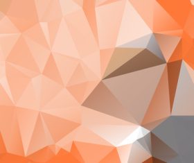 Light colored geometric gradient background abstract vector