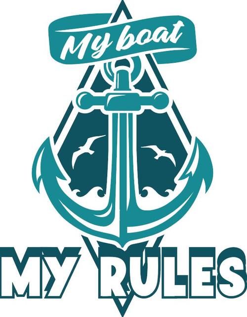 My boat my rules vector