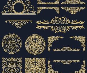 Ornomental pattern vector