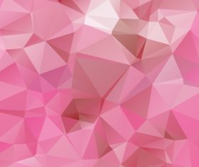 Pink background diamond abstract vector